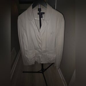 New York & Company Kakhi Women's Tailored Blazer